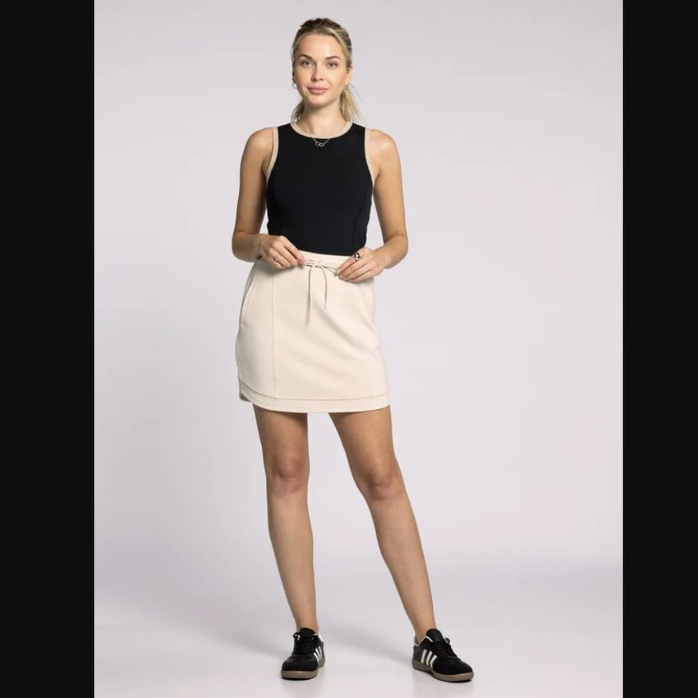 NWT Recreation by Thread & Supply Nadia Skirt in French Oak Size M